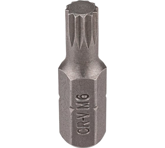Бита Rockforce SPLINE 12-гранная M6х30ммL RF-1583006(65219)