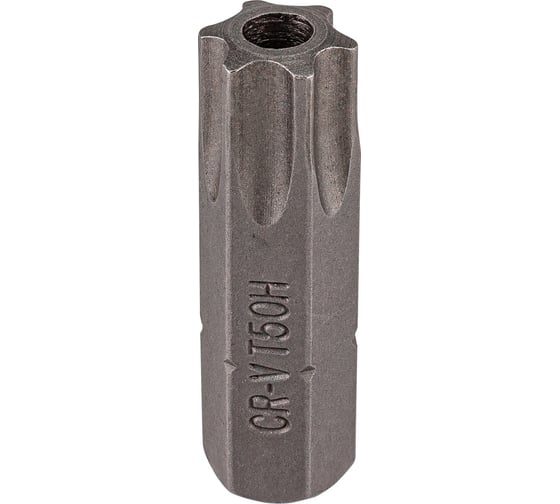 Бита Rockforce TORX T50Hх30ммL c отверстием RF-1573050(65217)