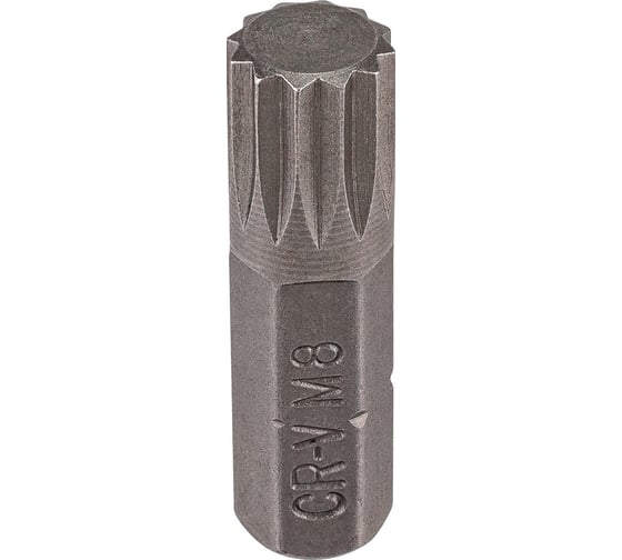 Бита Rockforce 12-гранная 1/4, M8х25ммL RF-1282508(65206)