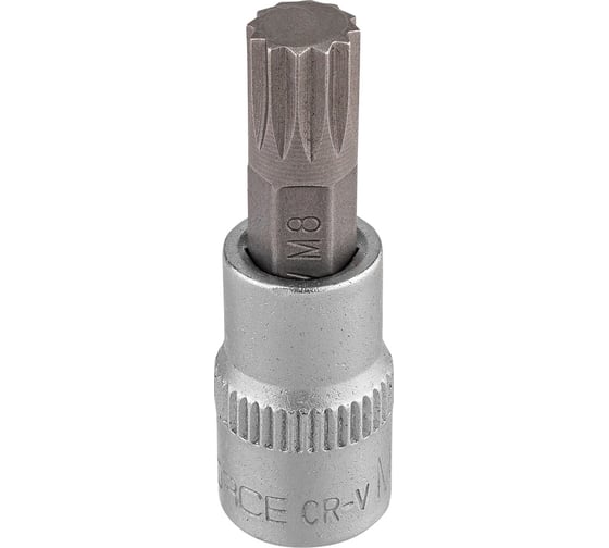 Головка-бита Rockforce 12-гранная 1/4, M8 RF-3283208(65238)