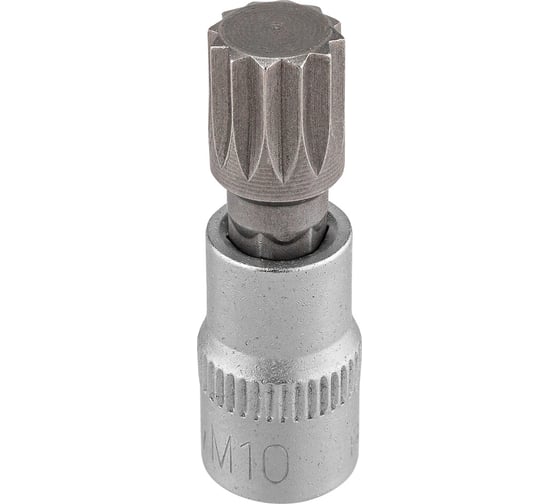 Головка-бита Rockforce 12-гранная 1/4, M10 RF-3283210(65239)