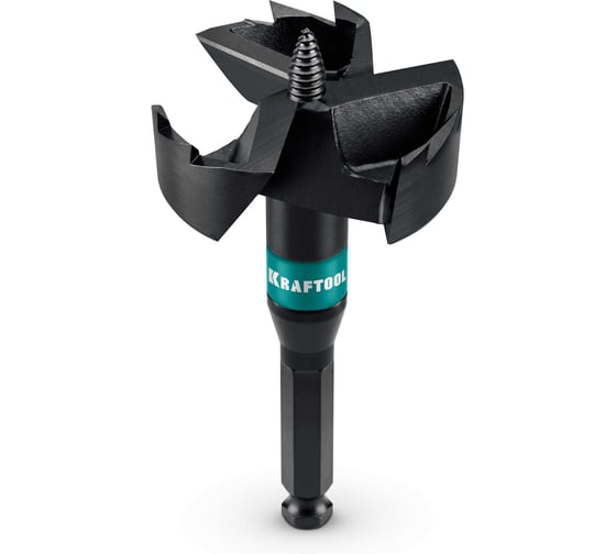 Сверло по дереву самоврезающееся KRAFTOOL SELF FEED d 60 мм 29951-60