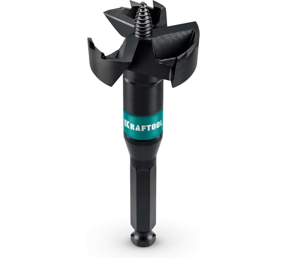 Сверло по дереву самоврезающееся KRAFTOOL SELF FEED d 45 мм 29951-45