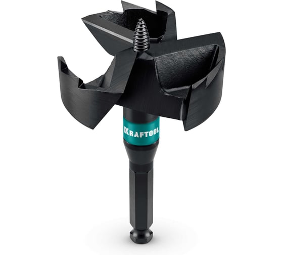 Сверло по дереву самоврезающееся KRAFTOOL SELF FEED d 76 мм 29951-76