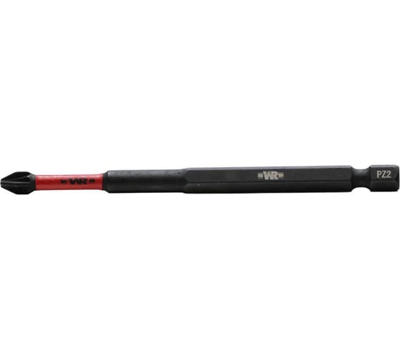 Бита ударная 1/4" PZ2 100 мм (упаковка 2 шт.) Wurth 1614123210092