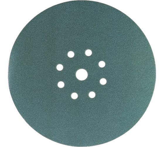 Круг шлифовальный PremFix Ceramic Blue Velcro P120 (225мм/9 отв), упак. 100 шт PF6599H120