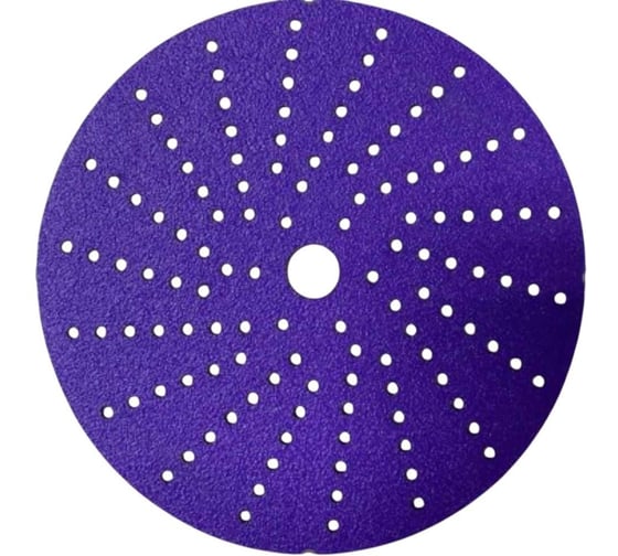 Круг шлифовальный PremFix Ceramic Velcro P120 (150мм/мультипылеотвод), упак. 100 шт BT77.6.LH.120