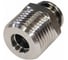 Фитинг цанговый TITAN LOCK прямой, 8 мм, наруж. резьба 1/4, нерж.сталь, тип PC, TLP-PC6-02SS TLP-PC8-02SS 1