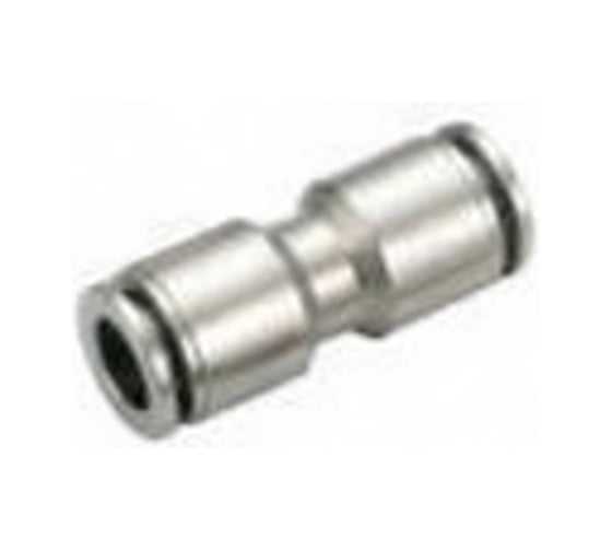 Фитинг цанговый TITAN LOCK прямой, 8 мм, нерж.сталь, тип PUC, TLP-PUC8SS