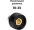 Розетка панельная Vitatools (разъем, гнездо) 10-25, СКРП rozetka-dlya-svarki-10-25 2