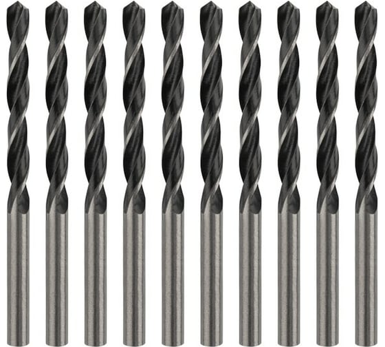 Сверло по металлу (10 шт; 2x49x24 мм; DIN 338 HSS) KRANZ KR-91-0605