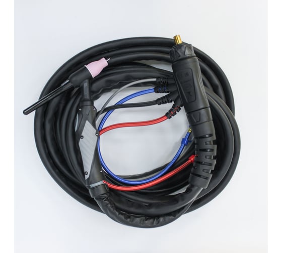 Горелка TIG Weissgauff WS55PRO 550A/жидк/2pin/M12x1/4m PRO55-12S1BW