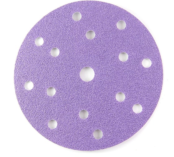 Круг шлифовальный PremFix Ceramic Velcro P60 (150мм/15 отв), упак. 50 шт BT77.6.15H.060