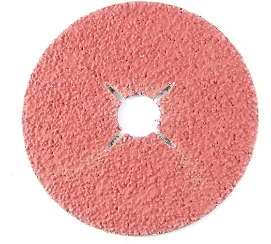 Круг шлифовальный PremFix Ceramic Fiber с вырезами P36 (125ммх22мм/фибра), упак. 50 шт 541251362