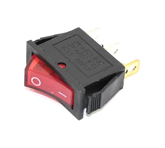 Выключатель Amperin 250V 5A 2 положения, 3 выхода (9092) 1шт 301098 082857