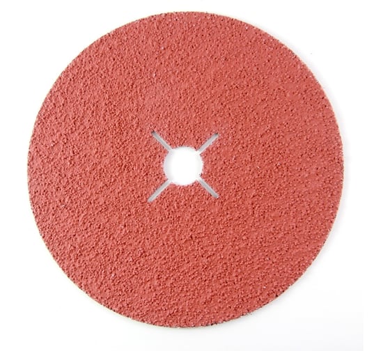 Круг шлифовальный PremFix Ceramic Fiber с вырезами P36 (180ммх22мм/фибра), упак. 25 шт 541800362