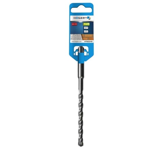Сверло по бетону HOEGERT TECHNIK SDS+ 8 x 350 mm HT6D300