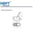 Пневмораспределитель NBPT с механическим управл. M5Y-08, арт. 808433 7