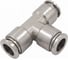 TФитинг цанговый Т-образный TITAN LOCK, 8 мм, нерж.сталь, тип PUT, TLP-PUT8SS 1
