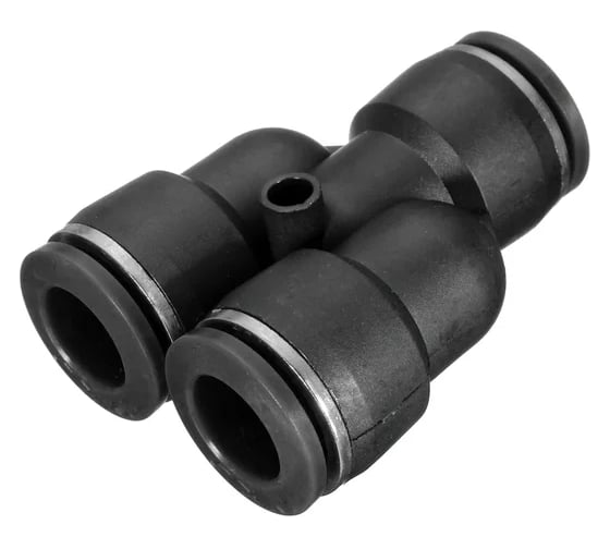 Фитинг цанговый Y-образный TITAN LOCK, 16 мм, пластик, тип PY, TLP-PY16