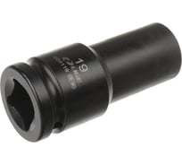 Головка торцевая 19мм 3/4" 6-гранная ударная глубокая L=90мм LG-668119 LIGE 519635