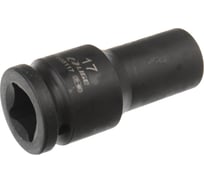 Головка торцевая 17мм 3/4" 6-гранная ударная глубокая L=90мм LG-668117 LIGE 695704