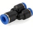 Фитинг-переходник цанговый Y-образный TITAN LOCK, 8-4-4 мм, пластик, тип PW, 5 шт., TLP-PW8-4_5 1