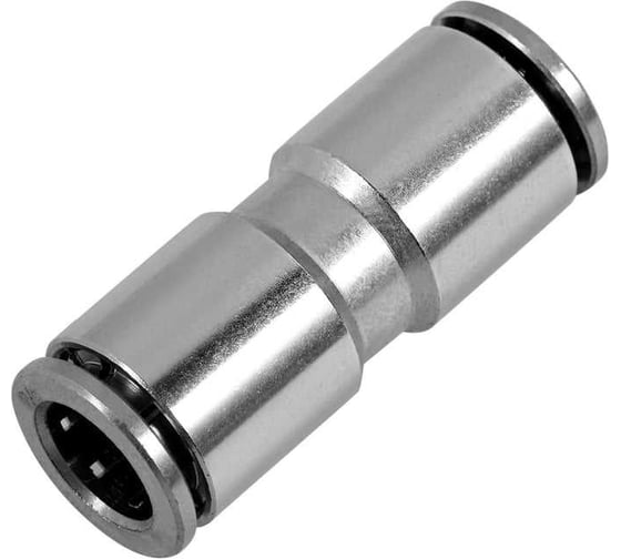 Фитинг цанговый прямой TITAN LOCK, 16 мм, нерж.сталь, тип PUC, TLP-PUC16SS