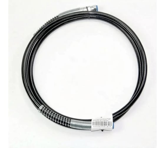 Рукав окрасочный PremJet 1/4 (500bar, NPSM 1/4, черный, 2,5м) 50014025