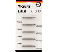 Бита (5 шт; PZ1x50 мм;) для шуруповерта KRANZ KR-12-6312