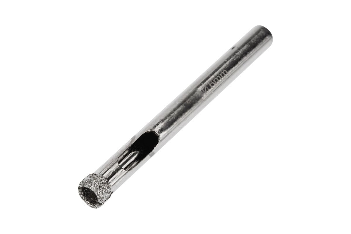 Сверло алмазное по керамограниту, керамике и стеклу 6 мм KRANZ KR-92 ...