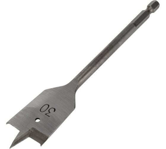 Сверло перовое по дереву (30x152 мм; шестигранный хвостовик) KRANZ KR-91-0672
