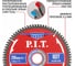 Диск пильный по алюминию P.I.T. ADVANCE 210x30x2.2 мм, 80T Carbide, зуб TCG 5 ACTW13-210T80 4