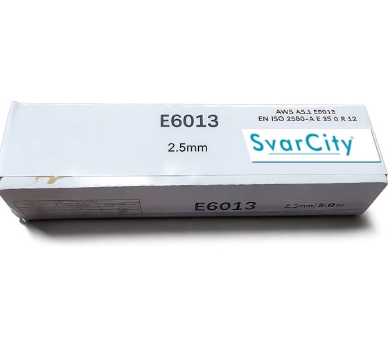 Электроды SvarCity E6013 2,5 мм по 1 кг электродыE6013/2,5/1кг
