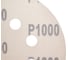 Круг шлифовальный перфорированный, 8 отверстий, 125 мм, P1000, 5 шт Росомаха 438810 5