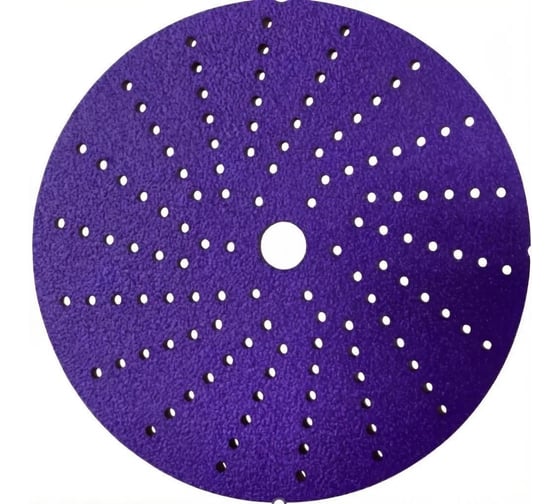 Круг шлифовальный PremFix Ceramic Velcro P220 (150мм/мультипылеотвод), упак. 100 шт BT77.6.LH.220 1