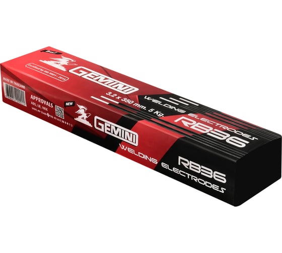 Gemini Электрод сварочный RB36 диам. 4,0 мм упаковка 5 кг GRB36405