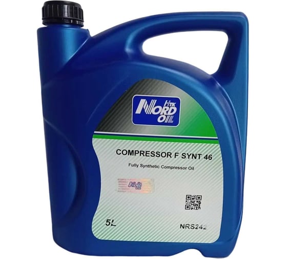 Масло NORD OIL COMPRESSOR OIL F SYNT 46 5л NRS242
