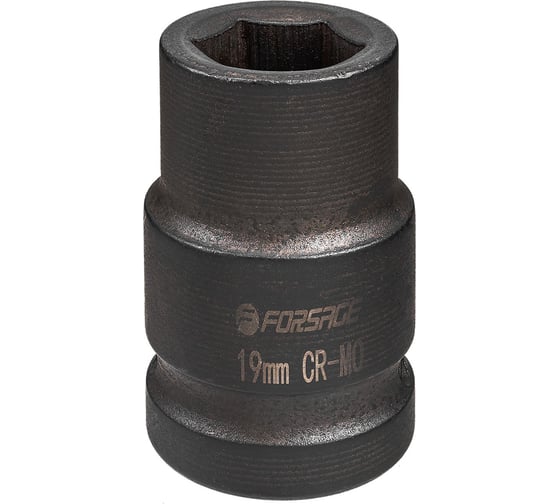 Головка ударная Forsage 19мм 3/4''6гр. F LIGHT-46519(64341)