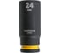 Головка торцевая ударная глубокая Hanskonner 1/2 24 мм HK1045-19-1/2X24L 1
