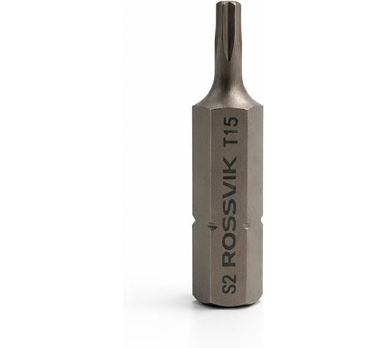 Бита TORX, T15, 36 мм, 5/16, сплав S2 (20шт в коробке) Rossvik 8036T15
