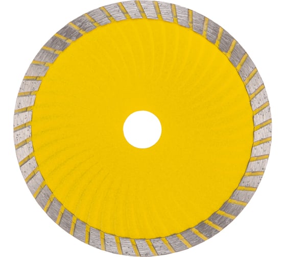 Диск алмазный отрезной Турбо волна (150x22.2x2.2x10 мм) KRANZ KR-90-0132
