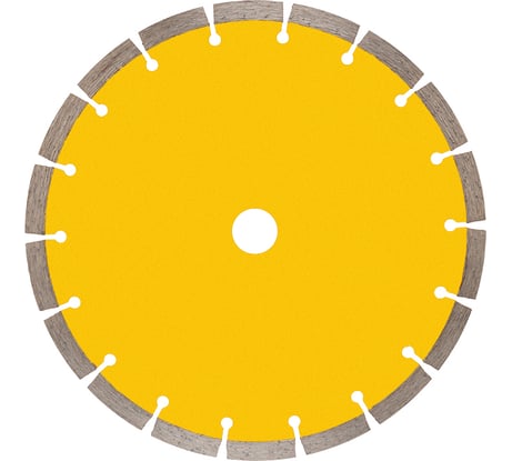 Диск алмазный отрезной сегментный (230x22.2x2.4x10 мм) KRANZ KR-90-0105