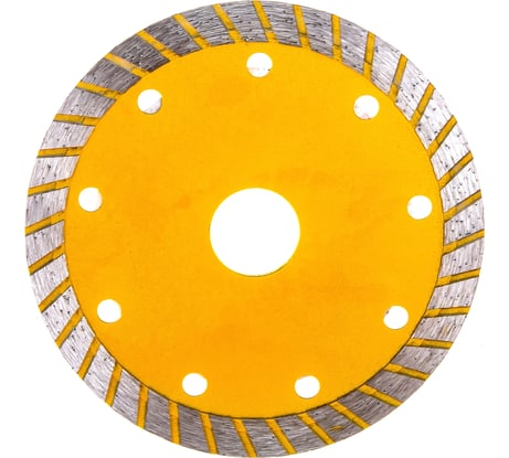 Диск алмазный отрезной Турбо (115x22.2x2.4x10 мм) KRANZ KR-90-0120