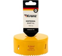 Коронка биметаллическая 102 мм KRANZ KR-92-0244