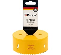 Коронка биметаллическая 111 мм KRANZ KR-92-0246
