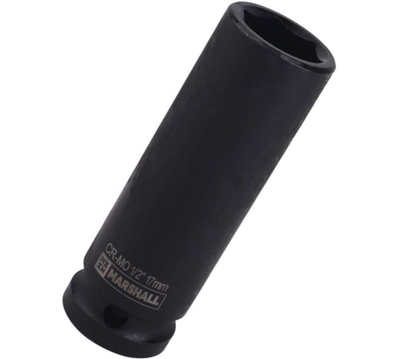 Головка ударная шестигранная удлинённая MARSHALL 17мм, 1/2'' MR2749