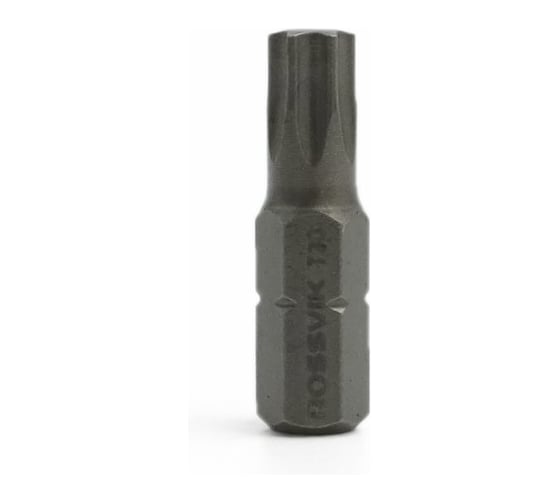 Бита ROSSVIK TORX , T30, 25 мм, 1/4, сплав S2 (20шт в коробке) 6325T30