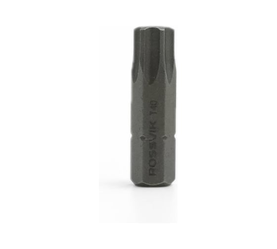 Бита ROSSVIK TORX , T40, 25 мм, 1/4, сплав S2 (20шт в коробке) 6325T40