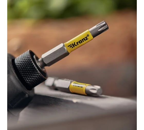Бита Torx (2 шт; T27x50 мм; сталь S2) для шуруповерта KRANZ KR-92-0429-1